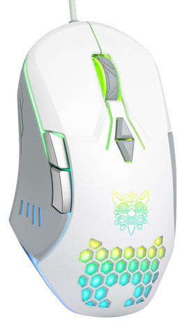 Onikuma CW902 Optical Gaming Mouse - White