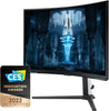 32" Samsung Odyssey Neo 4K 240Hz 1ms FreeSync Premium Pro HDR Curved Gaming Monitor
