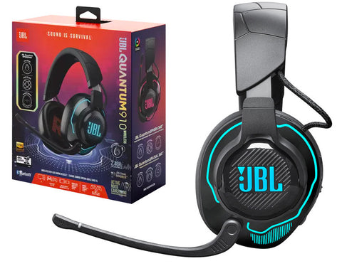 JBL Quantum 910 Wireless Over Ear Gaming Headset - Black