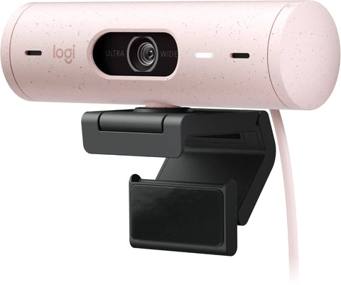 Logitech Brio 500 USB-C Webcam Rose