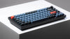 Keychron Q1 v2 75% RGB Gateron G Pro Brown Fully Assembled Hot-Swappable QMK Custom Mechanical Keyboard Navy Blue