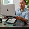 TWELVE SOUTH Curve Flex flexible desktop stand for MacBook / Laptops (Black)