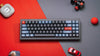 Keychron Q7 70% RGB Gateron G Pro Red Fully Assembled Hot-Swappable QMK Custom Mechanical Keyboard Carbon Black