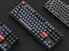 Keychron K8 Pro TKL RGB Gateron G Pro Red Fully Assembled Hot-Swappable Aluminum Frame QMK Wireless Mechanical Keyboard