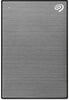 2TB Seagate One Touch Portable USB 3.0 HDD with Password Protection Space Gray