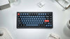 Keychron V1 75% RGB Keychron K Pro Red Fully Assembled w/ Knob Hot-Swappable QMK Custom Mechanical Keyboard Frosted Black