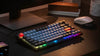 Keychron V1 75% RGB Keychron K Pro Red Fully Assembled w/ Knob Hot-Swappable QMK Custom Mechanical Keyboard Frosted Black