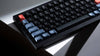 Keychron V1 75% RGB Keychron K Pro Red Fully Assembled w/ Knob Hot-Swappable QMK Custom Mechanical Keyboard Frosted Black