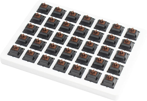 Keychron Cherry MX Brown RGB Mechanical Switch Set with Holder 35pcs