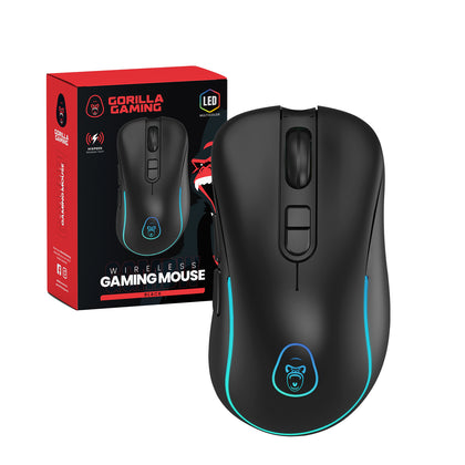 Gorilla Gaming Wireless Mouse - Black (PC)