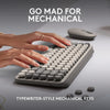 Logitech POP KEYS Wireless Mechanical Keyboard Mist Sand