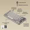 Logitech POP KEYS Wireless Mechanical Keyboard Mist Sand