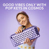 Logitech POP KEYS Wireless Mechanical Keyboard Lavender Cosmos