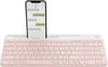 Logitech K580 Slim Multi-Device Wireless Keyboard Rose