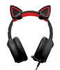 Playmax Cat Ear Gaming Headset (Black) (Switch, PC, PS4, Xbox One)