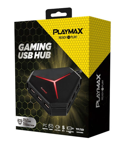 Playmax USB Gaming Hub (PC, PS5, PS4, Xbox Series X, Xbox One)