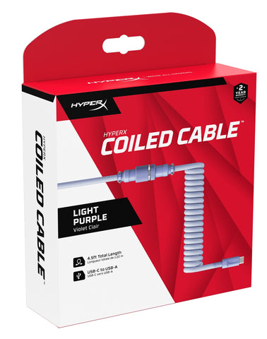 HyperX Coiled Cable (Light Purple) (PC)