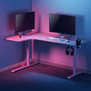 Juggernaut L-Shaped Gaming Desk - Pink