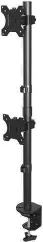 Brateck Articulating Dual Monitor Vertical Mount