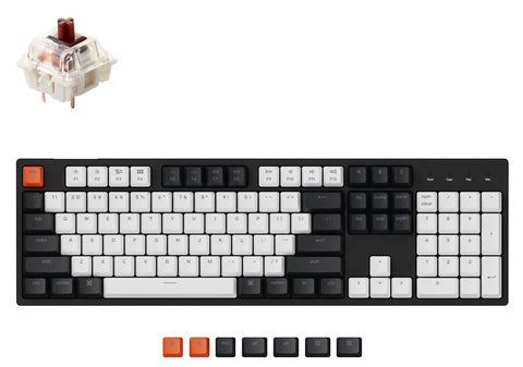 Keychron C2 100% RGB Gateron G Pro Brown Mechanical Keyboard