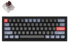 Keychron V4 60% RGB Keychron K Brown Fully Assembled Hot-Swappable QMK Custom Mechanical Keyboard Carbon Black