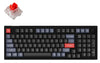 Keychron V5 96% RGB Keychron K Red Fully Assembled w/ Knob Hot-Swappable QMK Custom Mechanical Keyboard Carbon Black