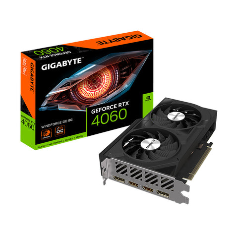 Gigabyte GeForce RTX 4060 Windforce OC 8GB GPU
