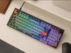 Keychron V5 96% RGB Keychron K Red Fully Assembled w/ Knob Hot-Swappable QMK Custom Mechanical Keyboard Frosted Black