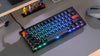 Keychron V4 60% RGB Keychron K Red Fully Assembled Hot-Swappable QMK Custom Mechanical Keyboard Frosted Black