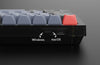 Keychron V4 60% RGB Keychron K Brown Fully Assembled Hot-Swappable QMK Custom Mechanical Keyboard Frosted Black