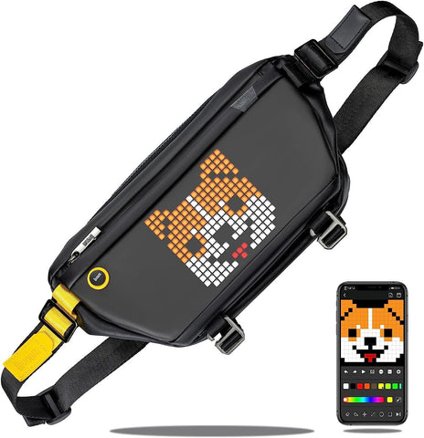 Divoom: Pixoo Sling Bag with LED Display - Black