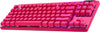 Logitech G PRO X TKL LIGHTSPEED Gaming Keyboard (Magenta)