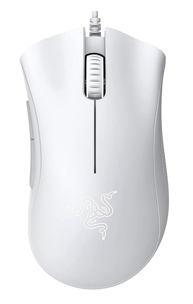 Razer DeathAdder Essential Gaming Mouse (White) - PC Games