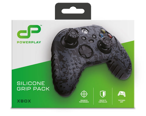 PowerPlay Xbox Silicon Grip Pack (Digital Camo) (Xbox Series X)