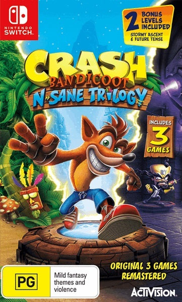 Crash Bandicoot N-Sane Trilogy (Switch)