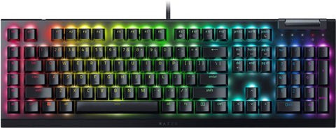 Razer BlackWidow V4 X Wired Mechanical Gaming Keyboard (Yellow Switch) - PC Games