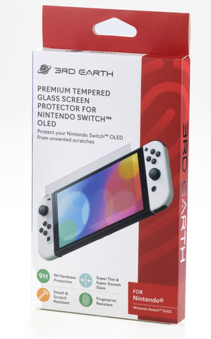 Nintendo Switch OLED 9H Tempered Glass Screen Protector - Nintendo Switch