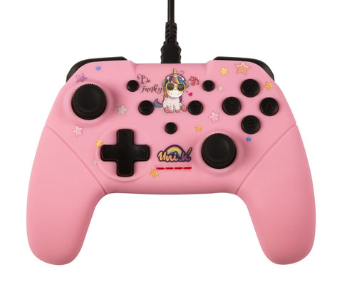 Konix Nintendo Switch Gaming Controller (Unicorn - Be Funky)