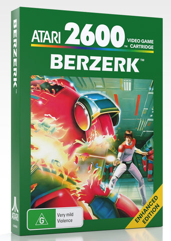 Atari 2600 Berzerk Cartridge Enhanced Edition