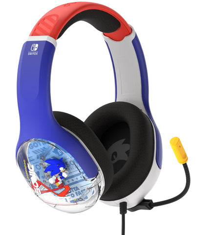 PDP REALMz Wired Switch Headset (Sonic Go Fast) - Nintendo Switch