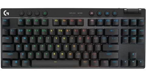 Logitech G PRO X TKL LIGHTSPEED Gaming Keyboard (Black) - PC Games