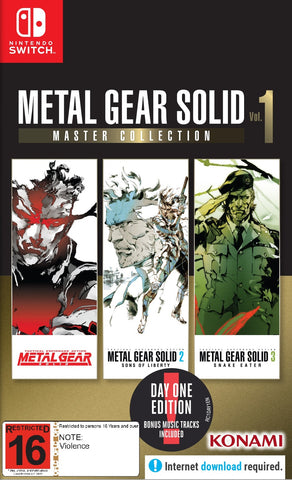 Metal Gear Solid: Master Collection Vol. 1 Day One Edition (Switch)