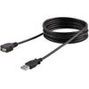 StarTech USB 2.0 Extension Cable Black 1.8m