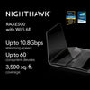 Netgear Nighthawk RAXE500 AXE11000 12-Stream Tri-Band WiFi 6E Router