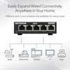 Netgear 300 Series GS305 5-Port Gigabit Ethernet SOHO Unmanaged Switch