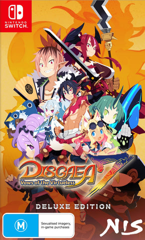 Disgaea 7: Vows of the Virtueless Deluxe Edition (Switch)