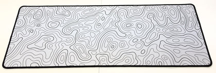 Playmax Topographic Extended Mousepad (White) - PC Games