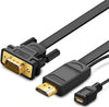 Ugreen HDMI To VGA Converter Round Cable (1.5m)