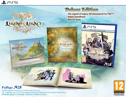 The Legend of Legacy HD Remastered Deluxe Edition (PS5)