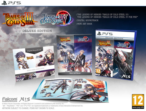 The Legend of Heroes: Trails of Cold Steel III / The Legend of Heroes: Trails of Cold Steel IV Deluxe Edition (PS5)